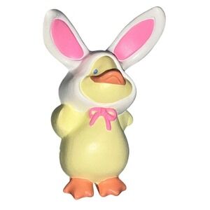 Vintage 1990 Hallmark Easter Bunny Rabbit Figurine Pin